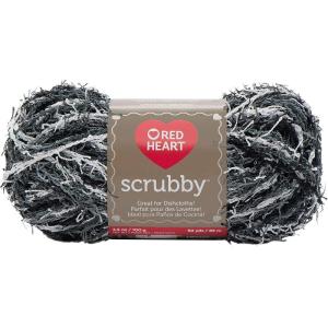 imageRed Heart Jelly Scrubby Yarn 234 FootMarble