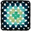 imageRed Heart All in One Granny Square Soft White  Green Scream Yarn  3 Pack of 250g88oz  100 Acrylic  4 Worsted Medium  381m417Yards  for Knitting Crochet and AmigurumiCyber Leaf