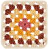 imageRed Heart All in One Granny Square Soft White  Green Scream Yarn  3 Pack of 250g88oz  100 Acrylic  4 Worsted Medium  381m417Yards  for Knitting Crochet and AmigurumiWarm Wheat