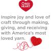 imageRed Heart All in One Granny Square Soft White  Green Scream Yarn  3 Pack of 250g88oz  100 Acrylic  4 Worsted Medium  381m417Yards  for Knitting Crochet and AmigurumiCyber Leaf