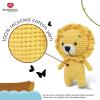imageRed Heart Amigurumi Colin The Chick KitLeo the Lion