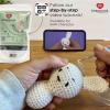 imageRed Heart Amigurumi Colin The Chick KitPopcorn the Bunny
