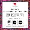 imageRed Heart Boutique Unforgettable Tidal Yarn  3 Pack of 100g35oz  Acrylic  4 Medium Worsted  270 Yards  KnittingCrochetRainforest