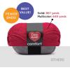 imageRed Heart Comfort Burnt Orange Yarn  1 Pack of 16oz454g  Acrylic  4 Medium Worsted  867 Yards  KnittingCrochetBurnt Orange