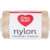 imageRed Heart Fashion Size 3 Crochet Thread BlackNatural