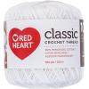 imageRed Heart Fashion Size 3 Crochet Thread BlackWhite