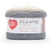 imageRed Heart Its A Wrap Fiesta Yarn  3 Pack of 150g53oz  Acrylic Cotton Blend  2 Fine  623 Yards  Knitting Crocheting ampamp CraftsFoggy