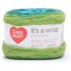 imageRed Heart Its A Wrap Fiesta Yarn  3 Pack of 150g53oz  Acrylic Cotton Blend  2 Fine  623 Yards  Knitting Crocheting ampamp CraftsSeaglass