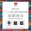 imageRed Heart Roll with It Sparkle Diamonds Yarn  3 Pack of 150g53oz  Acrylic Blend  4 Medium Worsted  561 Yards  KnittingCrochetAutograph