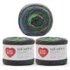 imageRed Heart Roll with It Sparkle Diamonds Yarn  3 Pack of 150g53oz  Acrylic Blend  4 Medium Worsted  561 Yards  KnittingCrochetCatwalk
