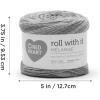 imageRed Heart Roll with It Sparkle Diamonds Yarn  3 Pack of 150g53oz  Acrylic Blend  4 Medium Worsted  561 Yards  KnittingCrochetCurtain Call