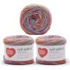 imageRed Heart Roll with It Sparkle Diamonds Yarn  3 Pack of 150g53oz  Acrylic Blend  4 Medium Worsted  561 Yards  KnittingCrochetHollywood