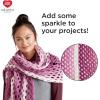 imageRed Heart Roll with It Sparkle Diamonds Yarn  3 Pack of 150g53oz  Acrylic Blend  4 Medium Worsted  561 Yards  KnittingCrochetKrystal