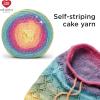 imageRed Heart Roll with It Sparkle Diamonds Yarn  3 Pack of 150g53oz  Acrylic Blend  4 Medium Worsted  561 Yards  KnittingCrochetPatel Paradise