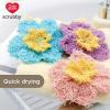 imageRed Heart Scrubby Sparkle Grape Yarn  3 Pack of 85g3oz  Polyester  4 Medium Worsted  174 Yards  KnittingCrochetCitrus