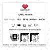 imageRed Heart Super Saver Jumbo Orchid Yarn  2 Pack of 396g14oz  Acrylic  4 Medium Worsted  744 Yards  KnittingCrochetLemon