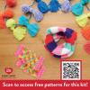 imageRed Heart Super Saver Super Yarn Knit Kit with Accessories for Crochet ampamp Knitting ampamp Amigurumi ProjectsSuper Craft Kit Brights