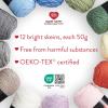 imageRed Heart Super Saver Super Yarn Knit Kit with Accessories for Crochet ampamp Knitting ampamp Amigurumi ProjectsSuper Craft Kit Pastels