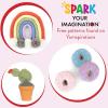 imageRed Heart Super Saver Super Yarn Knit Kit with Accessories for Crochet ampamp Knitting ampamp Amigurumi ProjectsSuper Craft Kit Pastels