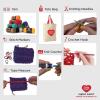 imageRed Heart Super Saver Super Yarn Knit Kit with Accessories for Crochet ampamp Knitting ampamp Amigurumi ProjectsSuper Stitchers Kit