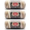 imageRed Heart All in One Granny Square Soft White  Green Scream Yarn  3 Pack of 250g88oz  100 Acrylic  4 Worsted Medium  381m417Yards  for Knitting Crochet and AmigurumiCream