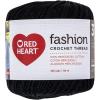 imageRed Heart Fashion Size 3 Crochet Thread BlackBlack