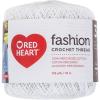 imageRed Heart Fashion Size 3 Crochet Thread BlackWhite