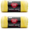 imageRed Heart Super Saver Ombre Sunny Yarn  2 Pack of 10oz283g  Acrylic  4 Medium Worsted  482 Yards  KnittingCrochet