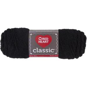 imageRED HEART 61453 Classic Yarn MaizeBlack