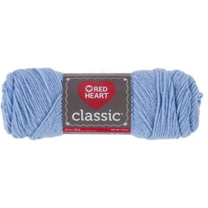 imageRED HEART 61453 Classic Yarn MaizeBlue Jewel