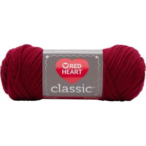imageRED HEART 61453 Classic Yarn MaizeCardinal