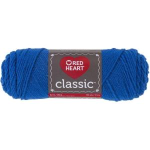 imageRED HEART 61453 Classic Yarn MaizeSkipper Blue