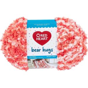 imageRED HEART Bear Hugs yarn Coral Crush