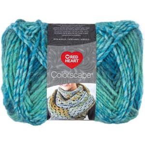 imageRED HEART Colorscape Yarn ShanghaiMykonos
