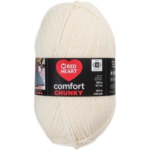 imageRED HEART Comfort Chunky Yarn Cream