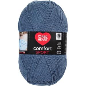imageRED HEART Comfort Sport Yarn DenimDenim Heather