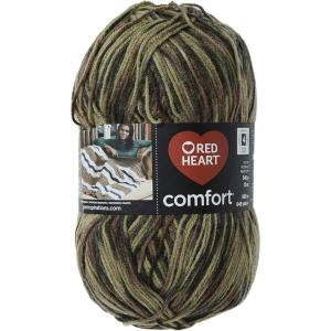 imageRED HEART Comfort Yarn Light Camo Print