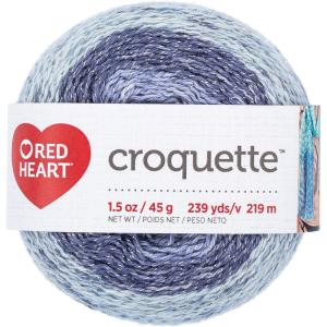 imageRED HEART E8879527 Croquette crochet thread Berry BlissEtherial