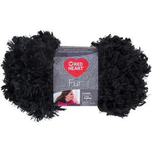 imageRED HEART Fur Yarn SeamistSlate