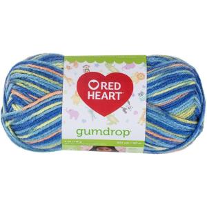 imageRED HEART Gumdrop Yarn LemonBlueberry