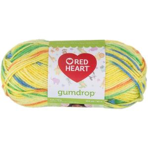imageRED HEART Gumdrop Yarn LemonLemon