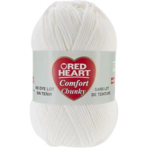 imageRED Heart Comfort Chunky Yarn WhiteWhite