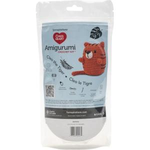 imageRed Heart Amigurumi Colin The Chick KitCleo The Tiger