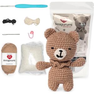 imageRed Heart Amigurumi Colin The Chick KitEddy the Bear