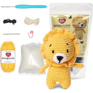 imageRed Heart Amigurumi Colin The Chick KitLeo the Lion