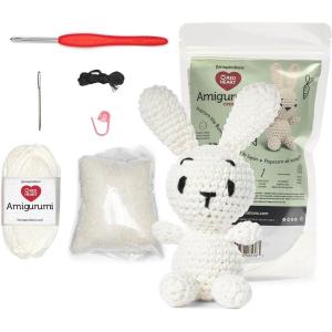imageRed Heart Amigurumi Colin The Chick KitPopcorn the Bunny