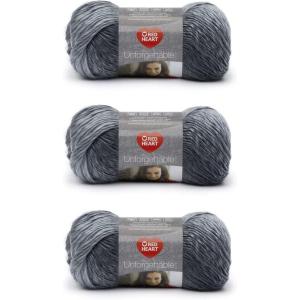 imageRed Heart Boutique Unforgettable Tidal Yarn  3 Pack of 100g35oz  Acrylic  4 Medium Worsted  270 Yards  KnittingCrochetBistro