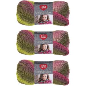 imageRed Heart Boutique Unforgettable Yarn 3 Pack Meadow 3 CountSugarcane