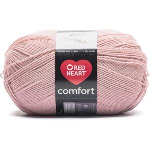 imageRed Heart Comfort Burnt Orange Yarn  1 Pack of 16oz454g  Acrylic  4 Medium Worsted  867 Yards  KnittingCrochetDusty Pink