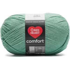 imageRed Heart Comfort Burnt Orange Yarn  1 Pack of 16oz454g  Acrylic  4 Medium Worsted  867 Yards  KnittingCrochetSeafoam